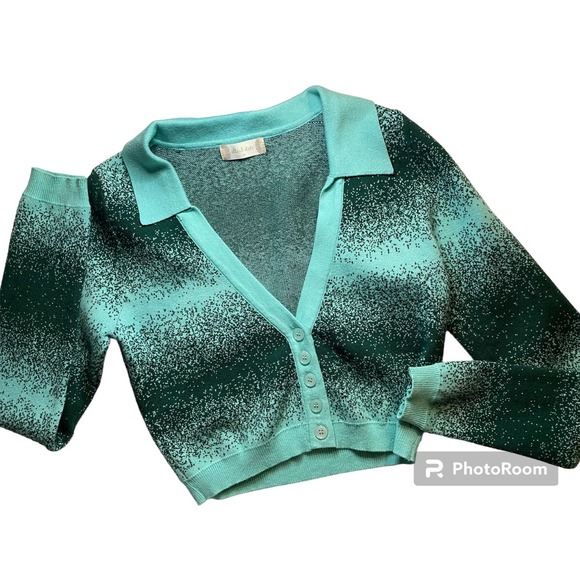 Alter’d State Cropped sweater SZ Med - Picture 2 of 7